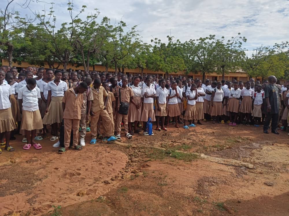 Visite du maire Yampoadeb Gountante aux élèves de la rentrée 2024